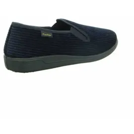 Fischer Markenschuh Pantoffeln Blau 40