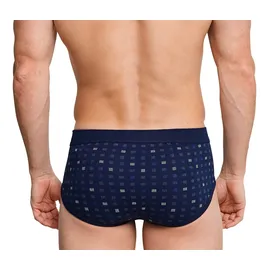SCHIESSER Sportslip Dunkelblau/Hellblau L 2er Pack