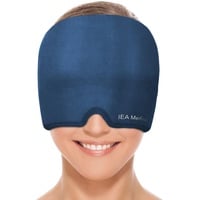 IEA Medical Migräne Maske, Kühlmaske Migräne, Schlafmaske kühlend, Migräne Mütze, Kopfschmerzen Mask, Migraine Relief Cap, Headache Relief Cap