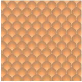 Profhome Retro Tapete 0,53 m x 8,50 m 4,50 m2 Braun/Orange-Gelb 395384-GU