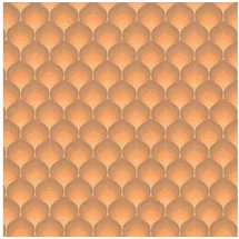 Profhome Retro Tapete 0,53 m x 8,50 m 4,50 m2 Braun/Orange-Gelb 395384-GU