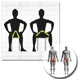 Schildkröt Fitness Leg-Trainer grün/schwarz 960046