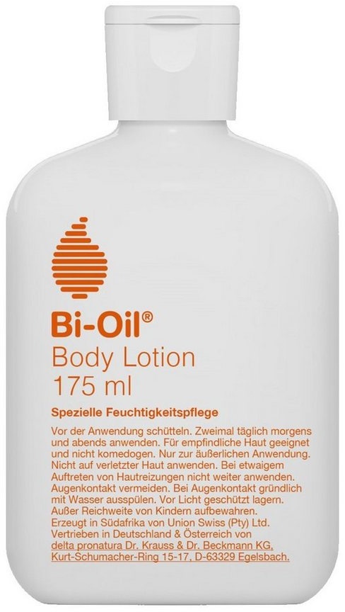 BI-OIL Körperlotion feuchtigkeitsspendende Body Lotion 175 ml - 2-Phasen Bodylotion vegan, 1-tlg.
