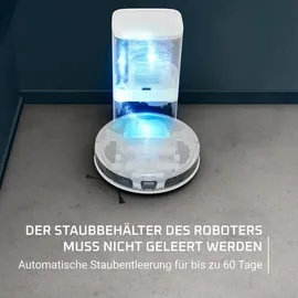Rowenta RR8497WH Staubsauger Roboter, Weiss