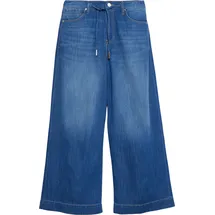 s.Oliver Culotte-Jeans Suri/Regular Fit/High Rise/Wide Leg/im Leinenmix / 44