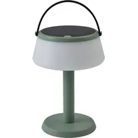 LINDBY LED-Solar-Tischleuchte Mikkel, dimmbar