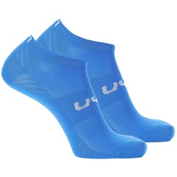 UYN Unisex Sneaker Socken, 2er Pack - Essentials Sneaker Socken, Logo, einfarbig Blau 45-47