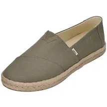 TOMS Alpargata Rope Damen Vetiver Grau 37,5