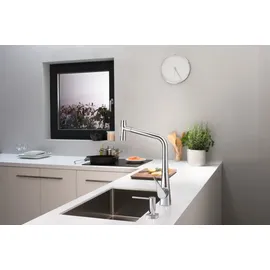 Hansgrohe Metris Select M71 Einhebelmischer Chrom