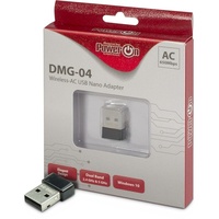 Inter-Tech PowerOn DMG-04, 2.4GHz/5GHz WLAN, USB-A 2.0 (88888151)