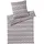 ELEGANTE Desire Gestreift Blau/Rot 135 x 200 cm + 80 x 80 cm