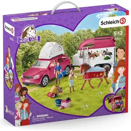 Schleich Horse Club Abenteuer mit Auto und Pferdeanhänger 42535
