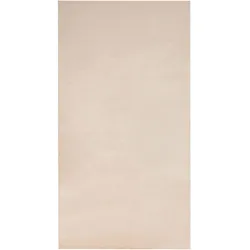 Kunstfellteppich Kaninchen beige 80 x 150 cm MIRPUR
