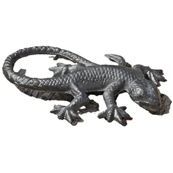 Eidechse,Echse, Geko, Gusseisen,antik,schwarz,Neu