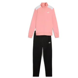Puma Polyester Trainingsanzug Damen 18 pink fruit M