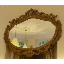 Casa Padrino Barock Spiegel 123 cm Gold