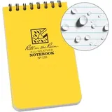 Rite in the Rain All-Wetter Notizblock, 50 Blatt, gelb, 12,5x7,5cm