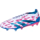 Adidas Herren Fussballschuhe PREDATOR ELITE FG IF8866 44 - Ftwr White/Solar Blue/Solar Pink