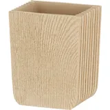 Kela Zahnputzbecher Holzoptik Braun