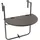 VCM Balkonhängetisch 60 x 62 x 83 cm Braun