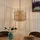 LINDBY Bridga 1-flg. 29,5 cm Holz beige