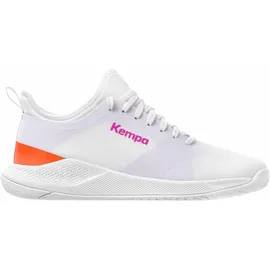 Kempa Kourtfly Handballschuhe Kinder weiß/lila 34