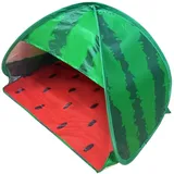 Perfeclan Sonne Heime, Instant Sonne Schatten Baldachin, Automatische Pop Up Zelt Baldachin für Strand Camping Angeln Wandern Picknick, tragbare Sun Shelter - Silver Cloth Melon1