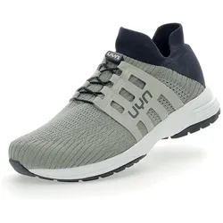 UYN Sneaker-Laufschuhe Nature Tune (Merinowolle, flexibel, nahtlos) steingrau Herren