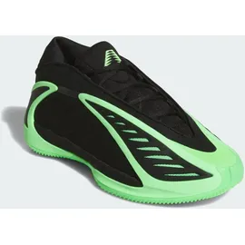 adidas Anthony Edwards 2 Schuh - Core Black / Lime Burst / Core Black - 43 1/3
