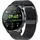 krostming Smartwatch Damen Herren mit Telefonfunktion Rund 360 * 360 Auflösung IP67 Wasserdicht Herzfrequenz SpO2 Blutdruckmessung 20 Sportmodi APP Android IOS - Schwarz