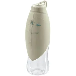 HUNTER Outdoor Trinkflasche mit Silikonnapf List 550 Milliliter Hundenapf beige