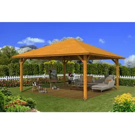 SKANHOLZ Cannes 5,69 x 5,69 m Eiche hell