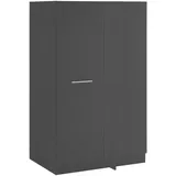 Xxxl Mehrzweckschrank, Anthrazit, Metall, 2 Fächer, 100x162x68 cm, Made in EU, erweiterbar, stehend, Schlafzimmer, Kleiderschränke, Mehrzweckschränke