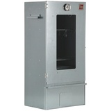 ITA Räucherofen 7002 - Premium Räucherschrank aus Edelstahl - 3 Etagen 81 cm - Sichtfenster - Qualität Made In EU Direkt vom Hersteller - Smoker zum Kalträuchern & Heißräuchern von bis zu 7kg Fleisch