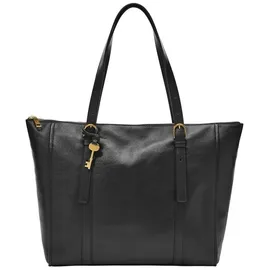Fossil Carlie Shopper Leder Black