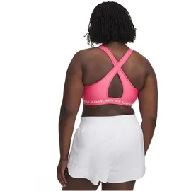 Under Armour Crossback Mid Bra Pink/Weiß S