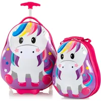 HEYS Travel Tots Koffer-Set 2-tlg. lila/pink/rosa/weiß