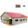 Kids Globe Pferdestall mit 3 Boxen und Reitplatz, Länge: 62 cm