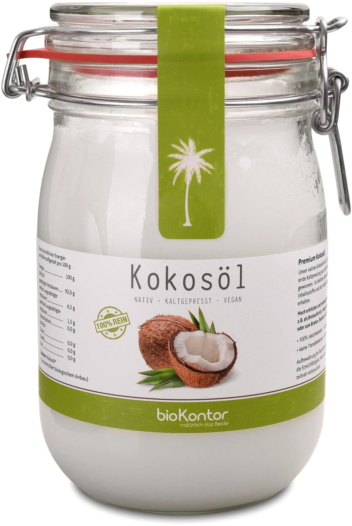 bioKontor Kokosöl 1000 ml