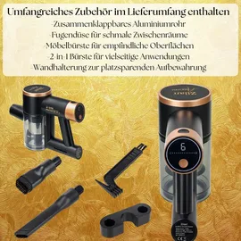 Zilan Akku Staubsauger 3in1 schwarz
