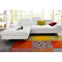 Cotta Ecksofa Driver L-Form, mit Kopfteilverstellung, wahlweise mit Bettfunktion