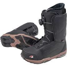 F2 Herren Snowboard Softboots - Eliminator Dual TGF Gr. 42,5 (MP 27,5) Schwarz