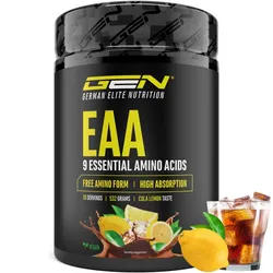 EAA + Histidin, 532 g Pulver - Cola Zitrone