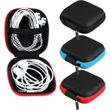 Mini-kopfhöreretui (3-teilig), Tasche, Etui, Schutzhülle, Aufbewahrung Für In-ear-kopfhörer, Bluetooth-kopfhörer, Usb-sticks, Sd-karten