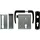 BEVER Universal-Kastenschloss 79BK DIN L/R BB 60mm