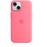 Apple iPhone 15 Silikon Case mit MagSafe Pink