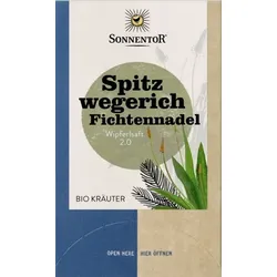 Sonnentor Spitzwegerich-Fichtennadel Kräutertee bio (18Btl)