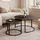 lookway Soleil Schwarz Marmor 70 x 48 x 50 cm