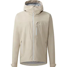 Haglöfs Ozka Proof Regenjacke Herren Chalk Beige XL