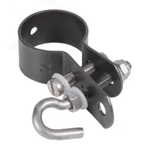 GAH Alberts Alberts Schelle für Geflechtspannstäbe-60 mm-Anthrazit